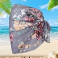 thumbnail image 2 of Bjutir Fashion Skirt For Womens Skirt Women Swimsuit Smock Beach Wrap Dress Swimsuit Bikini Smock Apron Gray, 2 of 4