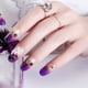 thumbnail image 3 of Presiona Uñas HUOGUO Morado Degradado con puntas largas x24, 3 of 5