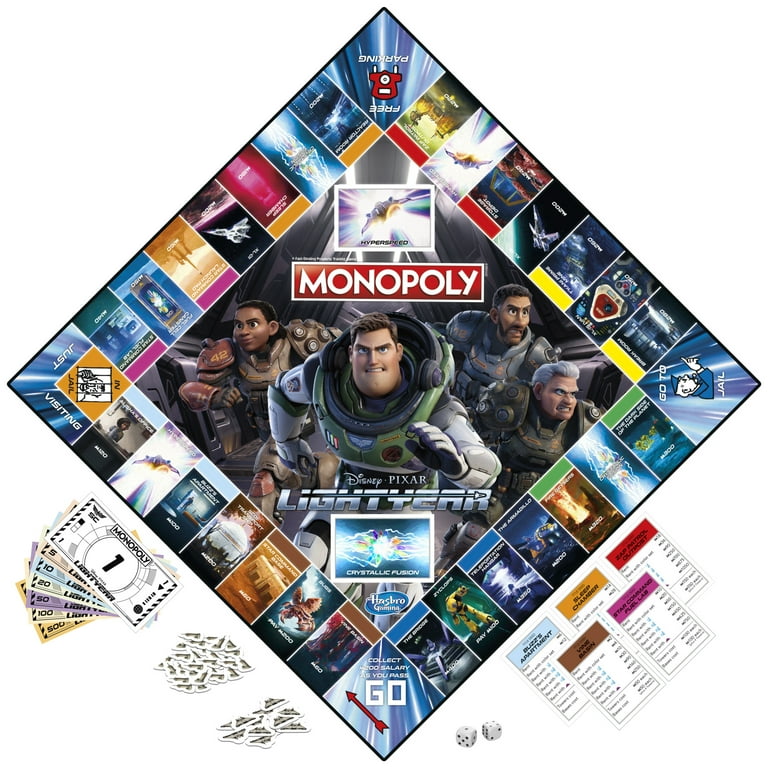 Monopoly Disney Pixar Edition Board Game