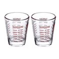 thumbnail image 1 of 2 Pieces Glasses Measuring Cup Liquid Measuring Cup Transparent for Bar, 1 of 8