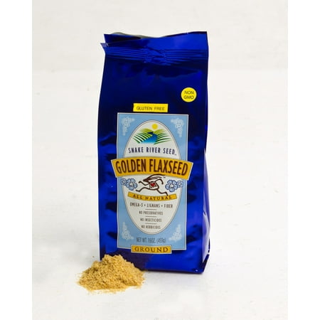Flax Seed Gluten Free - Snake River Seed Golden Flaxseed,16 Oz