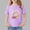 Purple, variant on Spazoro Girls T-Shirts Tee, Short Sleeve 100%Cotton Cute Print Crew Neck Casual Tops for Kids Black Size 4