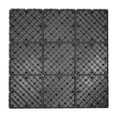 thumbnail image 6 of 12*12*0.79in 36PCS Square Plastic Interlocking Deck Tiles Outdoor Patio Flooring Brown/Dark Grey/Coffee 3.24m²/34.87ft², 6 of 33