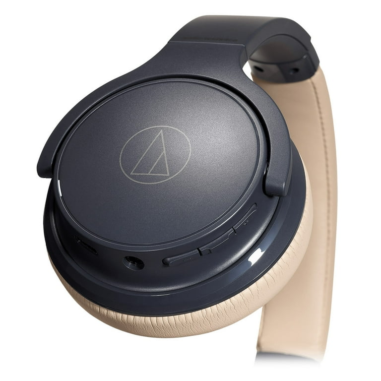 Audio-Technica ATH-S220BT Wireless On-Ear Headphones (Beige Audio-Technica ATH-S220BT Wireless On-Ear Headphones (Beige