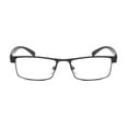 3 pairs mens rectangular blue light blocking reading glasses spring