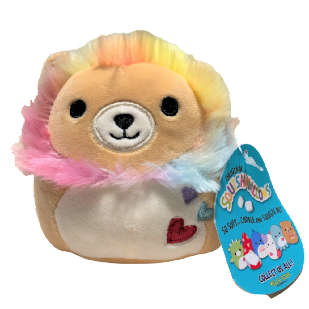 Squishmallows Valentine's Day 5 inch Leonard the Vegetarian Plush Toy