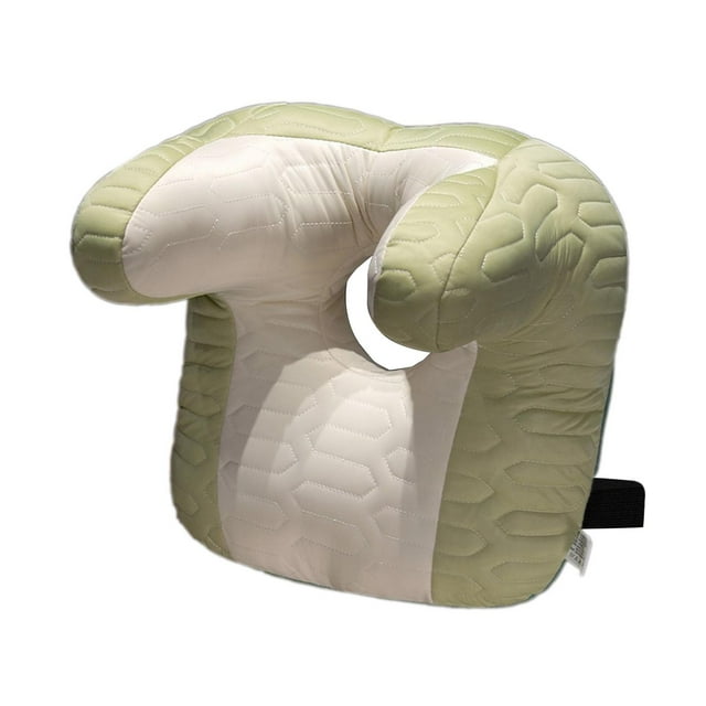 MERIGLARE Desk Napping Pillow Ergonomic Lightweight Headrest for Office Library Adults Green