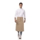 thumbnail image 1 of Delantal Unisex Chef Works con Dos Bolsillos Caqui 81x70 cm, 1 of 2
