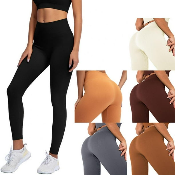 Yoga Pants High Waisted Gym Leggings Sport Women Fitness Seamless Female Legging Tummy Control Running Training Tights