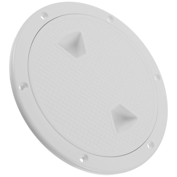 COMPUKAS Marine Round Hatch Cover 7.66 x 7.66 Inches, Single Piece Boat Access Panel for Marine Use
