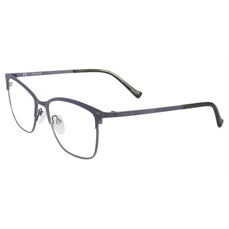 282 Matt - Police VPL282 Eyeglasses Matt Blue 08As