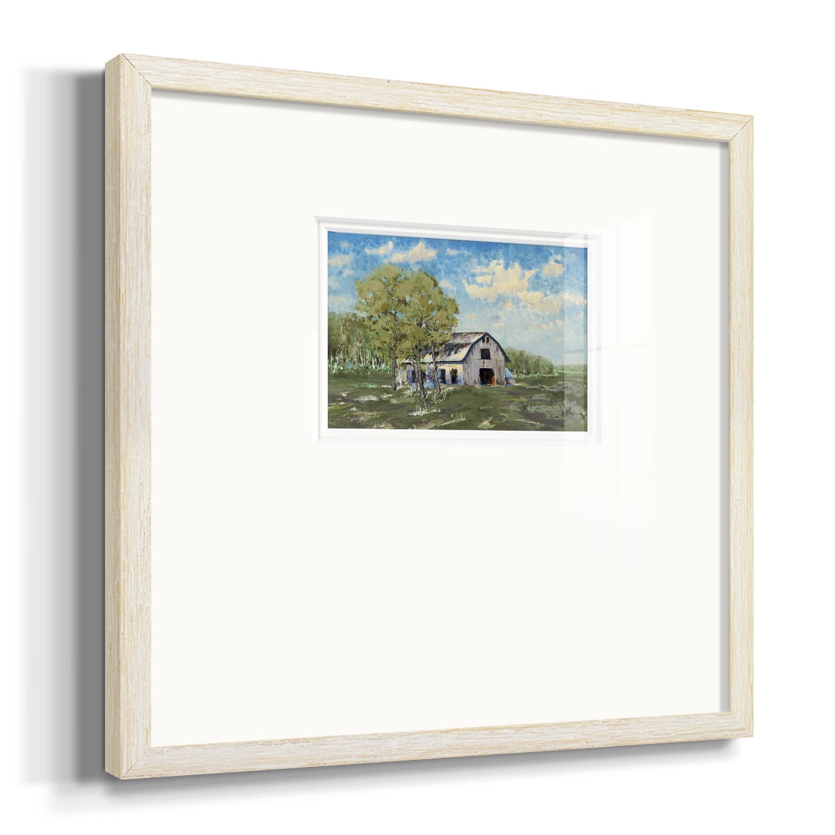 Autumn Barn V30Premium Framed Print