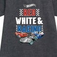 thumbnail image 2 of Hot Wheels - Red, White, and Racing  - Toddler And Youth Girls Fleece Dress, 2 of 4