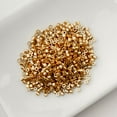thumbnail image 2 of John Bead 25g Cylin Beads Opaque Toasted Caramel 11/0 Glass Bugle Seed Beads for Jewelry Bracelets Necklaces Earrings Making Embroidery Home Decor, 2 of 4