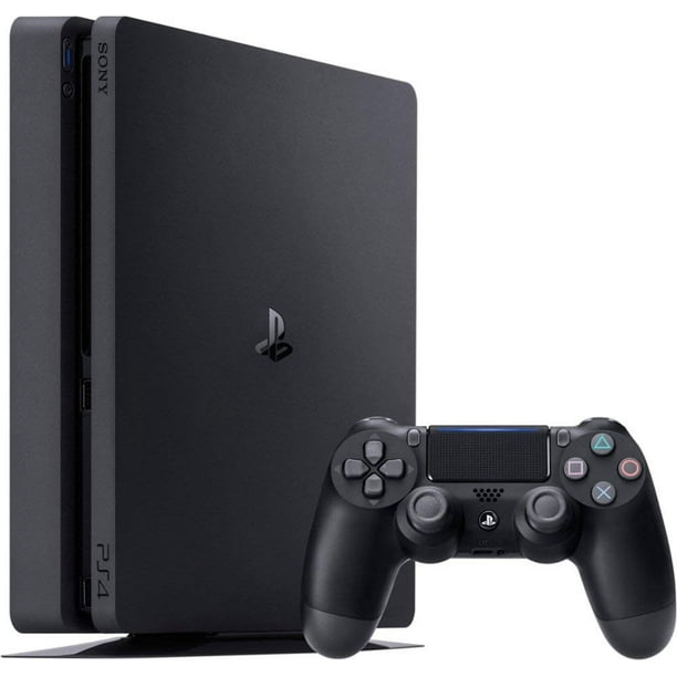 Playstation 4 Slim 2tb Sshd Console With Dualshock 4 Wireless Controller Bundle Enhanced With Fast Solid State Hybrid Drive Walmart Com Walmart Com
