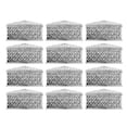 thumbnail image 2 of 12 Pieces Creative Square Gift Box, Hollow Candy Box Treasure Chest Shaped Hollow Candy Boxes Candy Boxes Wedding Party Hollow Plastic Candy Gift Container Decorative Accessories, 2 of 8