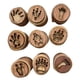 thumbnail image 2 of Juego de sellos de madera de 9 piezas, sellos de animales, álbum de recortes, sello de pata de animales DIY, sello de huella de animales para Estilo B .5-5cm SM SunniMix Sello de niños, 2 of 7