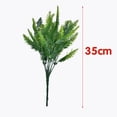 thumbnail image 2 of 40 Piezas Planta de Plástico Artificial del Arbusto del Helecho de Boston Colgando Vegetación Falsa Decoración del Hogar, 2 of 5