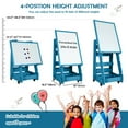 thumbnail image 3 of Spaco Multifunctional Kids' Standing Art Easel with Dry-Erase Board, Art Easel for Kids Ages 3-8, Educational Toys Gifts for Kids, Navy, 3 of 3