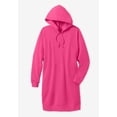 thumbnail image 5 of Woman Within Plus Size Longer-Length Hoodie Sweatshirt., 5 of 6