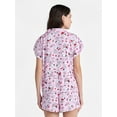 thumbnail image 3 of Peanuts Women's Valentine's Day Shorty Pajama Set, 2-Piece, Sizes XS-3X, 3 of 5