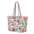 thumbnail image 6 of MKF Collection Hallie Cotton Women's Botanical Tote Bag, Designer Shopper Purse Handbag by Mia K - Blue, 6 of 7