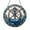 Acrylic 3.5 Inch, variant on Nautical Stained Glass Suncatcher – Anchor and Ship Wheel Window Hanging Decor