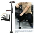 Walking Canes for Men & Women, Folding Canes with LED Flashlight, Fall