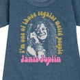 thumbnail image 3 of Janis Joplin - One Of Those Regular Weird People - Toddler And Youth Girls Fleece Dress, 3 of 5