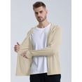 thumbnail image 5 of TRYSIL Men's UPF 50+ Sun Protection Hoodie Jacket Athletic Lightweight Full-Zip Long Sleeve Fishing Workout, 5 of 9