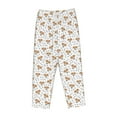 thumbnail image 4 of Xecao Labrador Retriever Dog Women's Straight Lounge Pajama Pants: The Epitome of Relaxed Sleepwear, 4 of 9