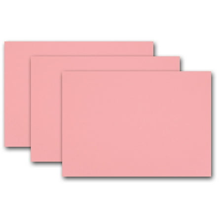 Blank Cotton Candy Pink 5x7 Flat Card Invitations 50 Pack