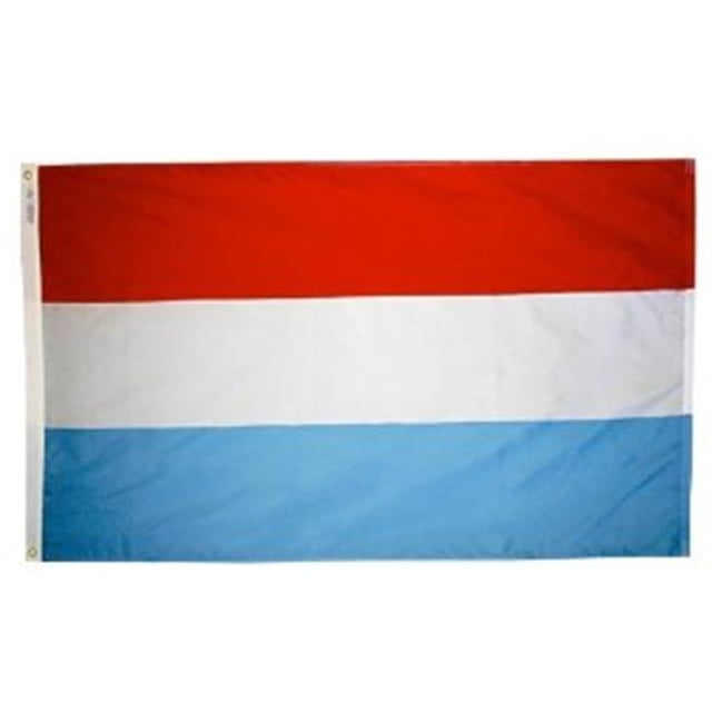 Annin Flagmakers 195123 Drapeau du Luxembourg 5 Pi X 8 Pi Nyl-Glo