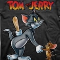 thumbnail image 2 of Tom & Jerry Mens' Crewneck T-Shirt- Unisex Adult Sizes, 2 of 4