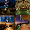 thumbnail image 4 of Fohil Color Changing Butterfly ABS Solar Wind Chimes, Waterproof LED Outdoor Decor, 4 of 8