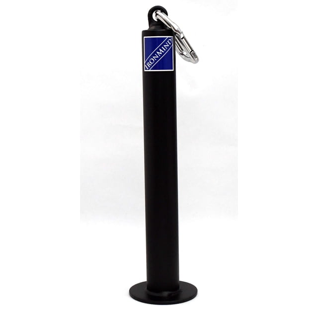IronMind 15" Olympic Loading Pin and Heavy-Duty Carabiner | Takes Olympic Plates