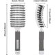 thumbnail image 2 of 3 Pack Hair Brush Vented Curved Brush Detangling Brush Hair Detangler Brush Styling Brush, 2 of 5