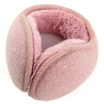 thumbnail image 1 of Cubierta de orejera cálida de felpa sintética de vellón doblado de invierno - Rosa Kuyhfg Bienvenido a Kuyhfg, 1 of 2