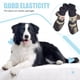 thumbnail image 3 of Greeniant 4 piezas de zapatos para mascotas lindo algodón lluvia nieve botas conjunto de calcetines buena elasticidad con suela de goma cubierta de pata Ropa para mascotas amor negro METRO Greeniant PT003813-14B, 3 of 6
