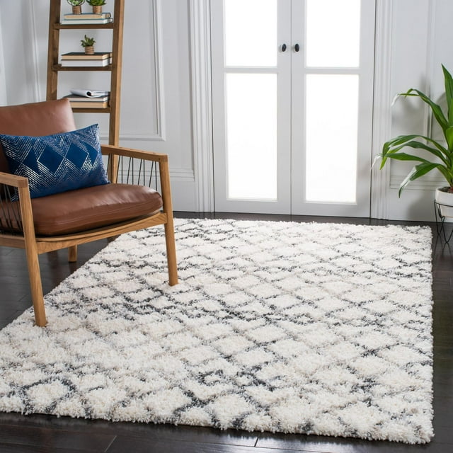 Safavieh Fontana Aleta Tapis Peluche Shag Géométrique