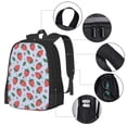 thumbnail image 4 of Daiia Strawberries Backpack for Men and Women -Durable Backpack Large Capacity, Water-Resistant Bag with Adjustable Straps and Laptop Compartment, 4 of 9