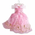 thumbnail image 1 of Vestido de fiesta de princesa Disney para niñas, disfraz de Frozen, Elsa, Rapunzel, Addams, regalo de cumpleaños, 1 of 4