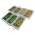 thumbnail image 3 of ZheElen 25x Simulation Cluster Grass for Train Scenery Decor Accessory Dark Green 6mm 1Set, 3 of 6