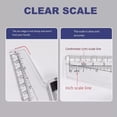 thumbnail image 2 of Giaone Multipurpose Rolling Parallel Ruler Plastic Drawing Ruler Measurement Tool, 2 of 7