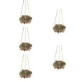 thumbnail image 3 of Worgeous 5pcs Bird Nest Garden Decor Artificial Bird Nest Decor Natural Style Straw Woven Bird Nest Hanging Decor, 3 of 8