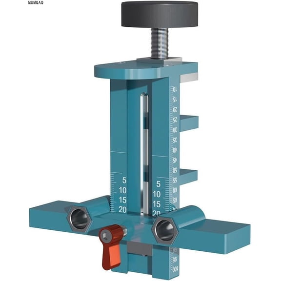 MUMQAQ Adjustable Cabinet Door Mounting Jig, 1 Pack Steel Installation Tool for Effortless Alignment and Customization Dual-Lock Anti-Slip Design Home Renovation Enthusiasts