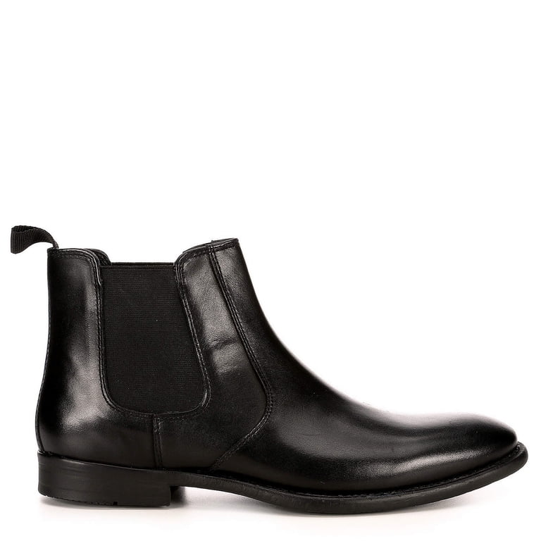 Franco Fortini Mens Trevor Chelsea Leather Ankle Boot Shoes  display picture 3