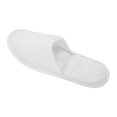 thumbnail image 5 of Zapatillas desechables plegables de punta cerrada antideslizantes para hotel, 1 par, blancas, 5 of 5