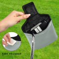 thumbnail image 4 of Haosy Antique Green Golf Mallet Putter Cover Strong Magnetic Leather Golf Club Headcover Closure, 4 of 7