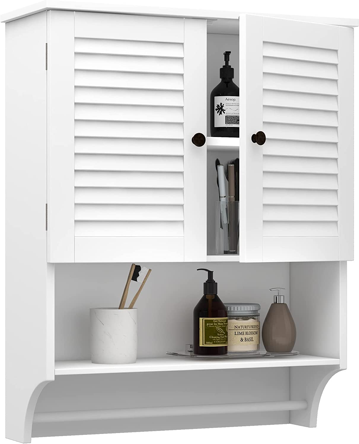 ChooChoo Bathroom Medicine 2Door Wall Wood Hanging